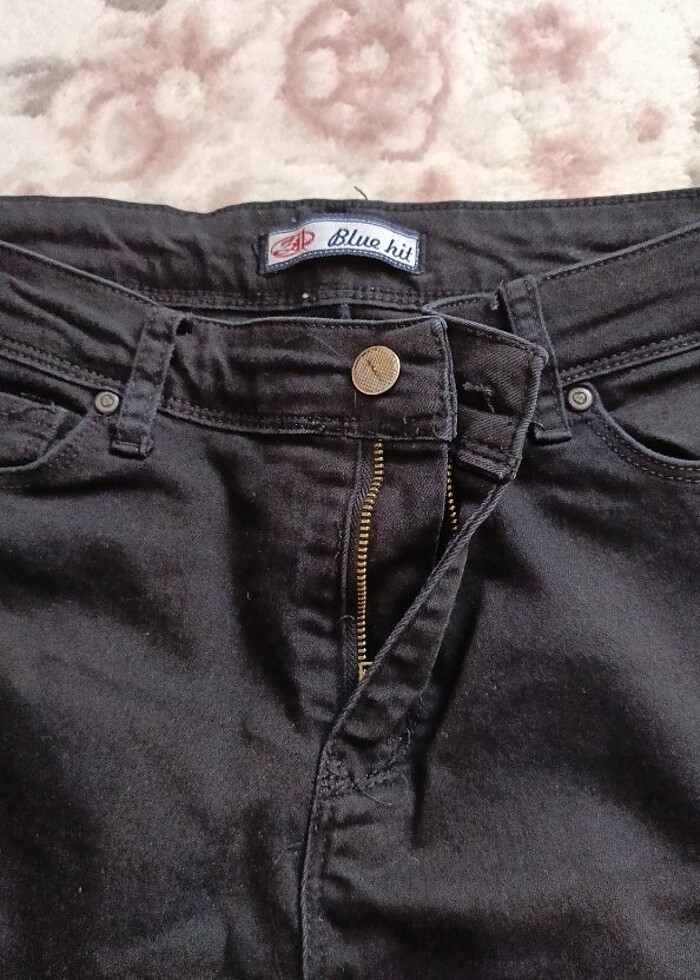 Kadın pantolon siyah - Görsel 4