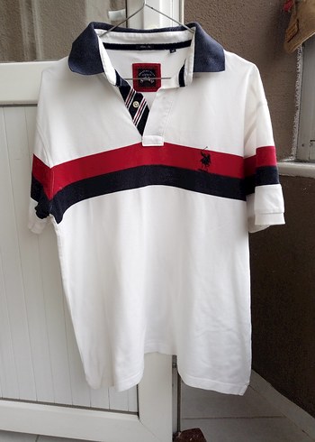 Erkek Kısa Kollu Beyaz Polo Tişört - Görsel 2