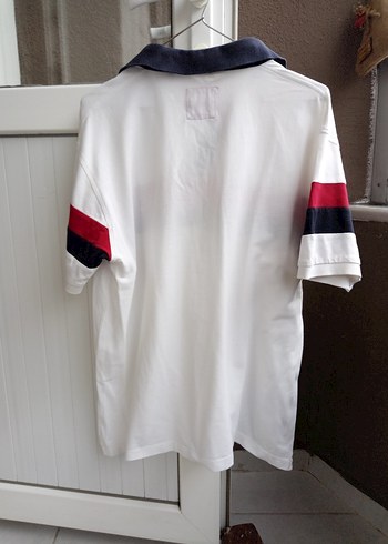 Erkek Kısa Kollu Beyaz Polo Tişört - Görsel 7