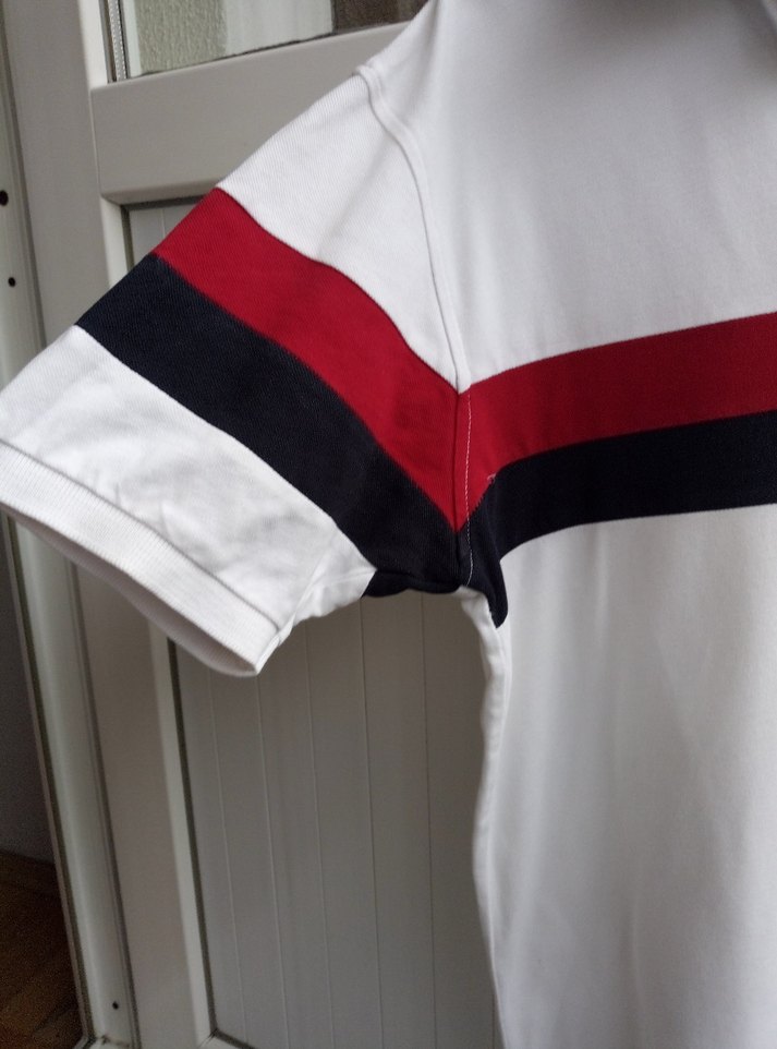 Erkek Kısa Kollu Beyaz Polo Tişört - Görsel 5