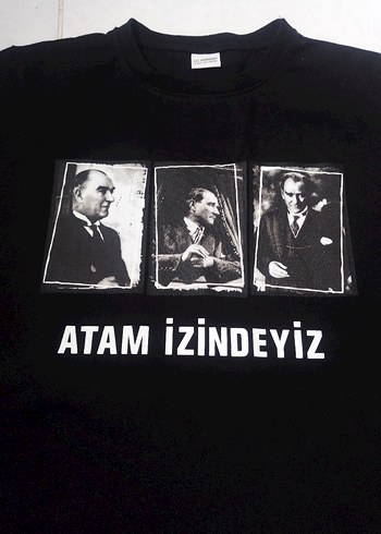 atam izindeyiz tişörtü - Görsel 2