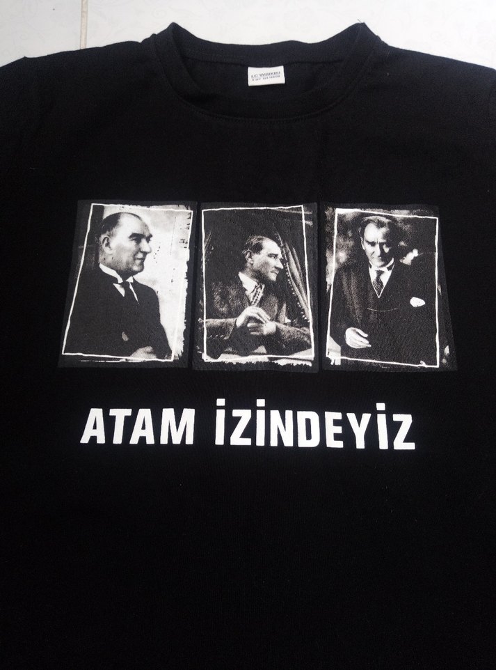 atam izindeyiz tişörtü - Görsel 2