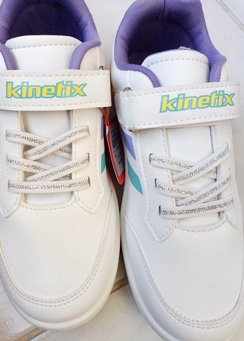 Kinetix Beyaz Kız Çocuk Spor Ayakkabısı - Görsel 5