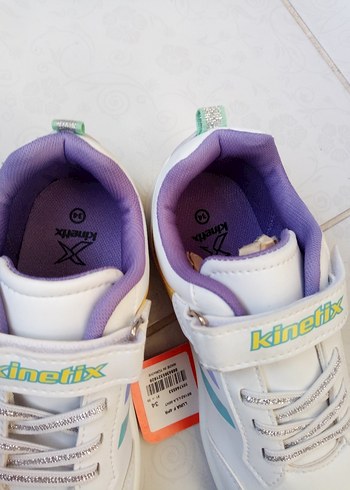 Kinetix Beyaz Kız Çocuk Spor Ayakkabısı - Görsel 9