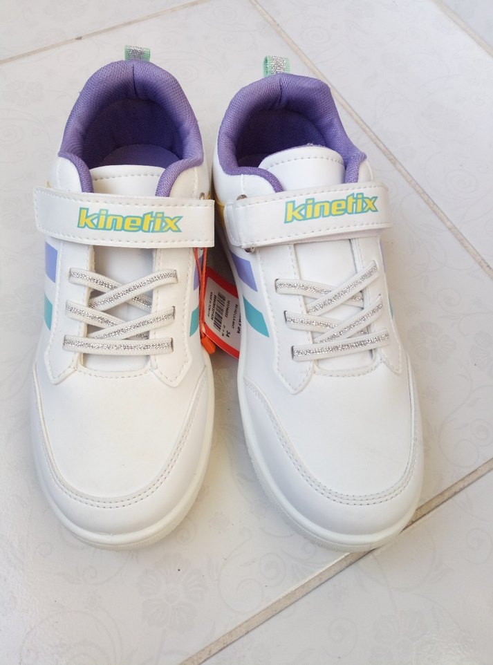 Kinetix Beyaz Kız Çocuk Spor Ayakkabısı - Görsel 3