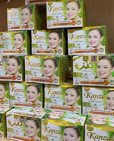 Kanza beyazlatıcı krem