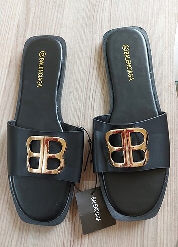 Birebir Ithal Balenciaga Oversize Terlik