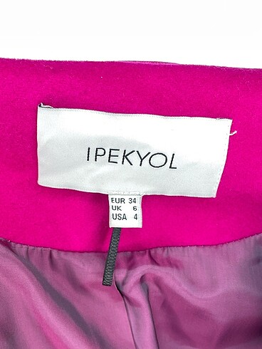 34 Beden pembe Renk ipekyol Kaban %70 İndirimli.