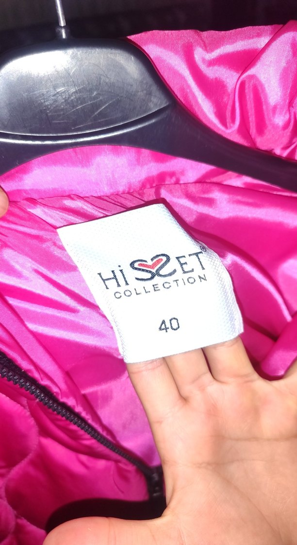 Pembe Uzun Kürklü Kadın Yelek - Görsel 5