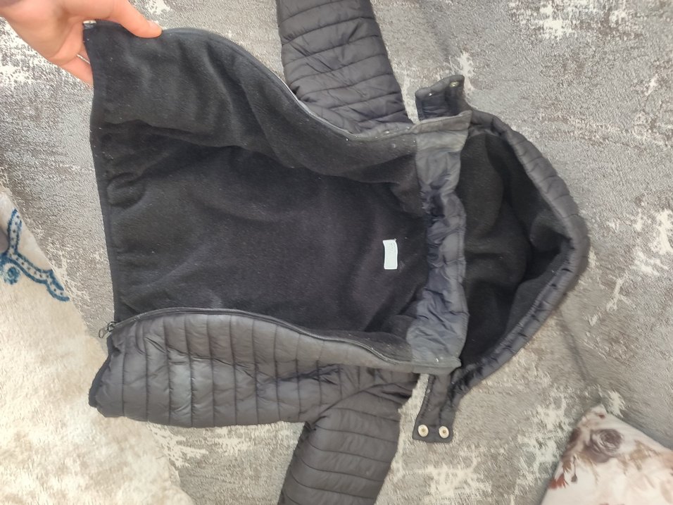 Erkek Çocuk  Kapüşonlu Mont - Görsel 3