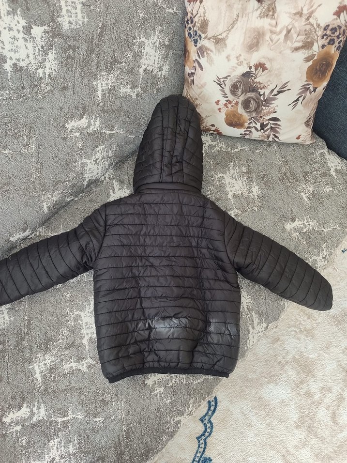 Erkek Çocuk  Kapüşonlu Mont - Görsel 4