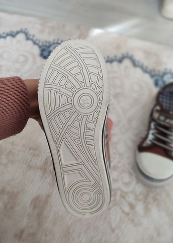 Tokalı Erkek Çocuk Sneakers Kahverengi - Görsel 3