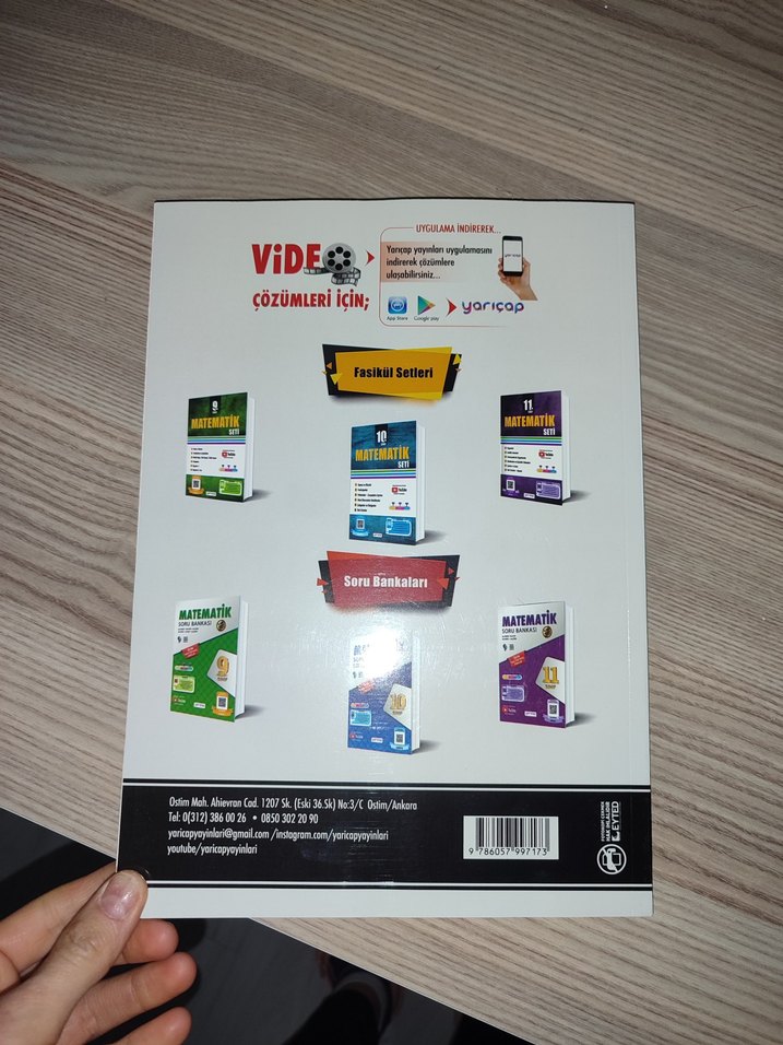 11. Sınıf Matematik Soru Bankası - Yaricop - Görsel 2