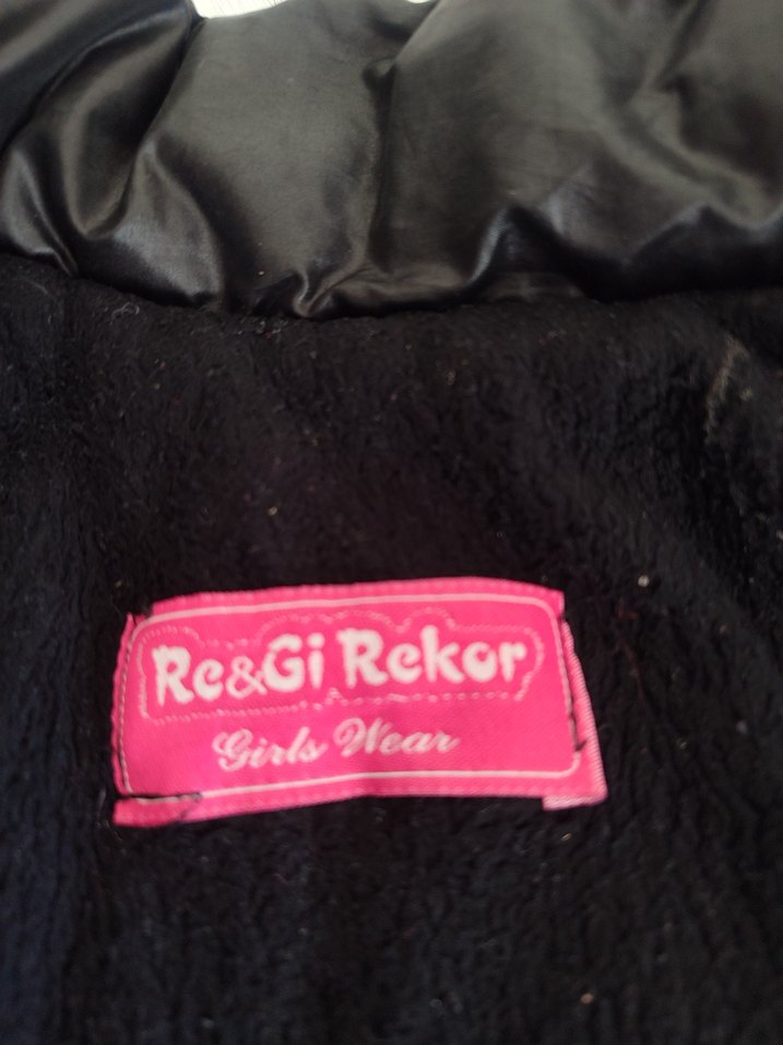 Kız Çocuk Pembe Ekose Fermuarlı Ceket - Görsel 3