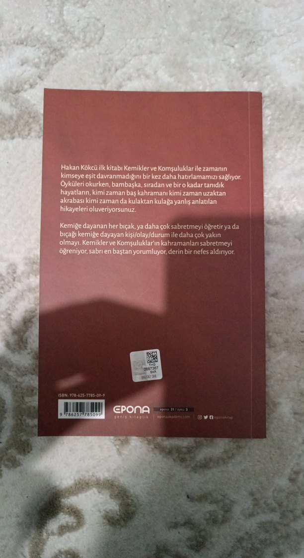 Kemikler ve Komşuluklar - Hakan Kökcü - Görsel 2