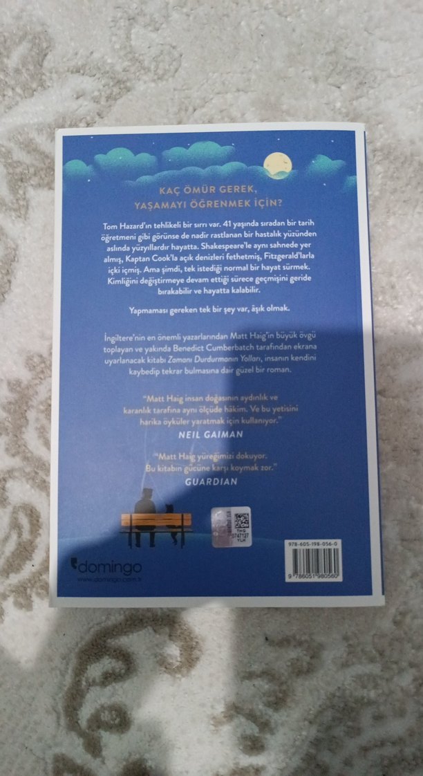 Zamanı Durdurmanın Yolları - Matt Haig - Görsel 2