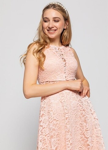 Arin Güpürlü Abiye - Görsel 2