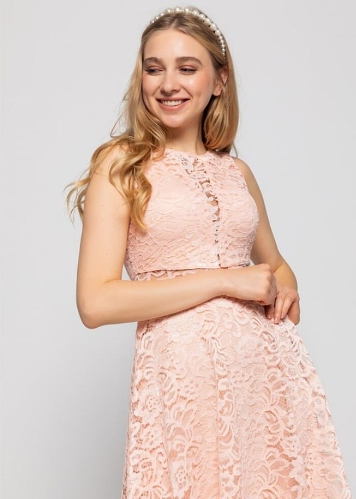 Arin Güpürlü Abiye - Görsel 2