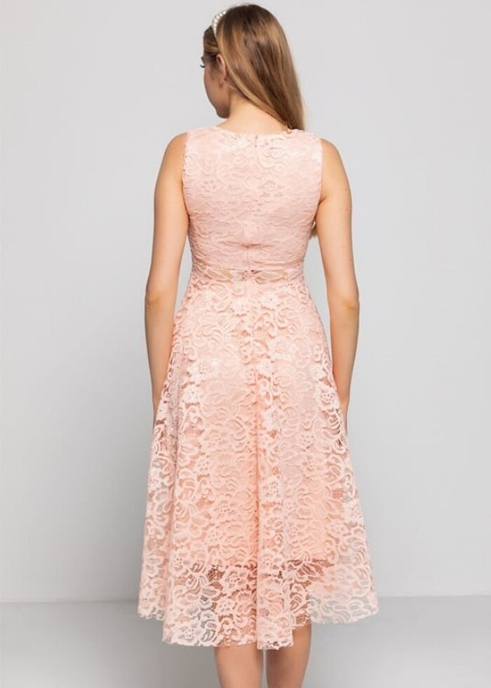 Arin Güpürlü Abiye - Görsel 5