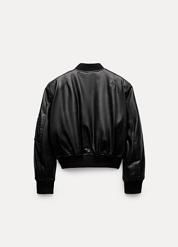 Zara Zara bomber deri ceket 