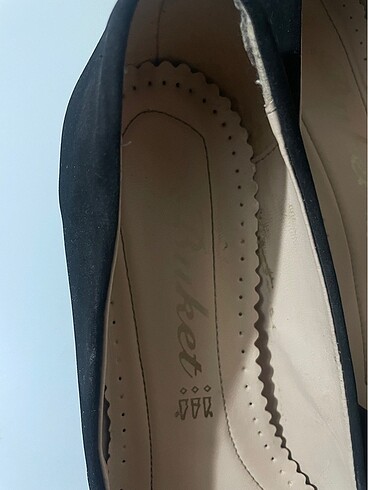 Süet topuklu ayakkabı - Görsel 5