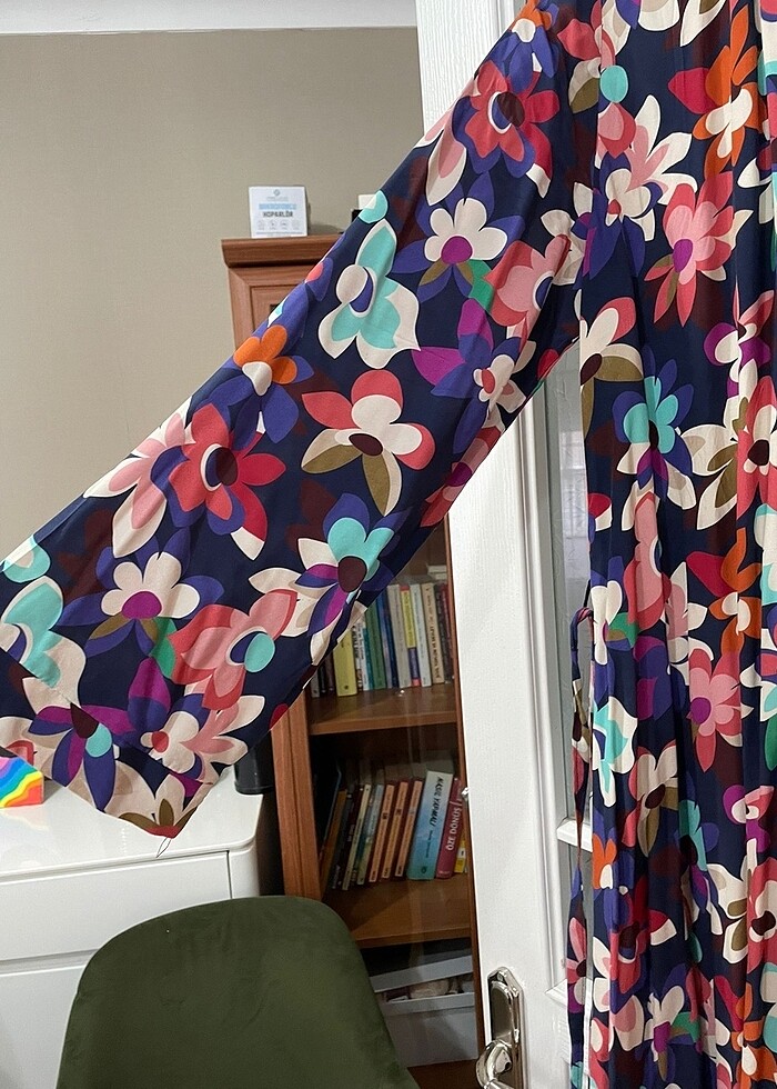 Günlük uzun elbise - Görsel 3