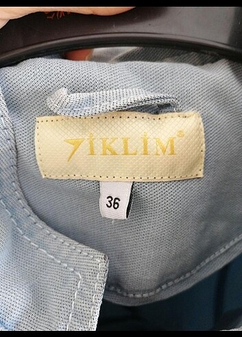 36 Beden İklim kot pardesü