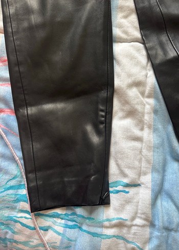 Mango Deri Pantolon - Görsel 2