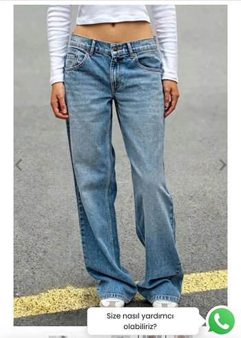 Mavi Salaş Kadın Kot Pantolon - Görsel 3