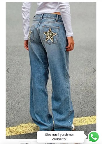 Mavi Salaş Kadın Kot Pantolon - Görsel 2