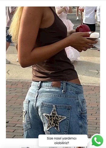 Mavi Salaş Kadın Kot Pantolon - Görsel 4