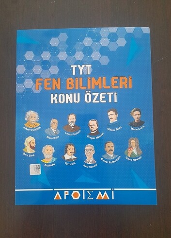 Apotemi tyt fen özet kitabı