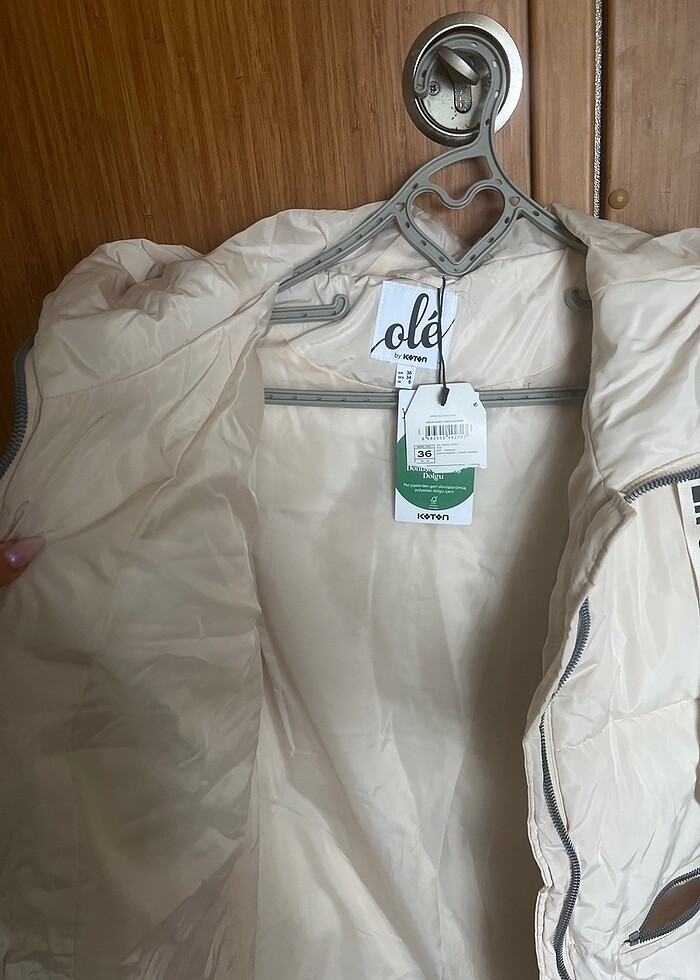 Uzun Şişme Mont - Görsel 2