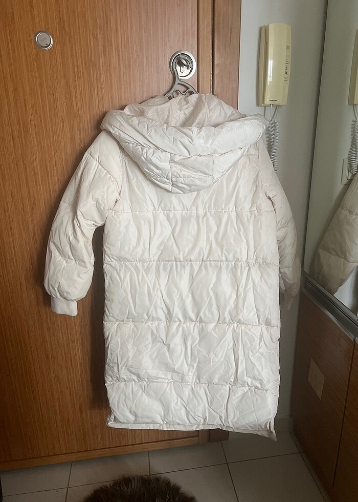 Uzun Şişme Mont - Görsel 3