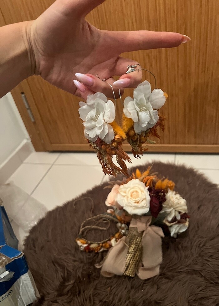 Gelin çiceği seti - Görsel 4