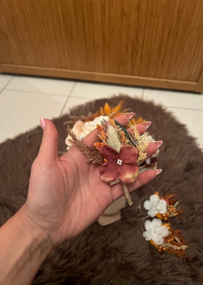 Gelin çiceği seti - Görsel 5