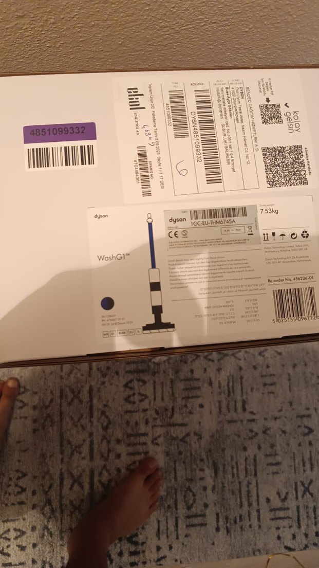 Dyson Wash G1 Mavi Elektrikli Süpürge - Görsel 2