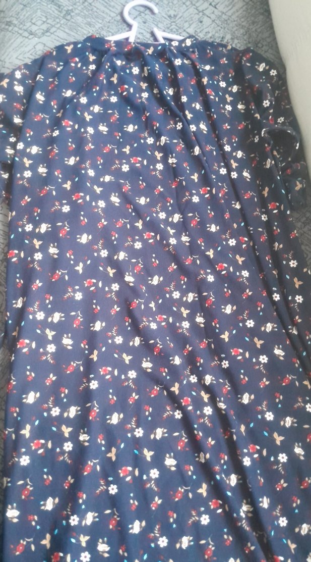 Bohem Uzun Kadın elbise  salaş  büyük  beden uyumlu - Görsel 3