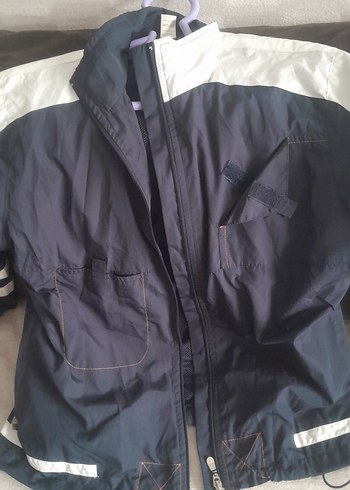 Erkek Çocuk Lacivert Fermuarlı Ceket - Görsel 2