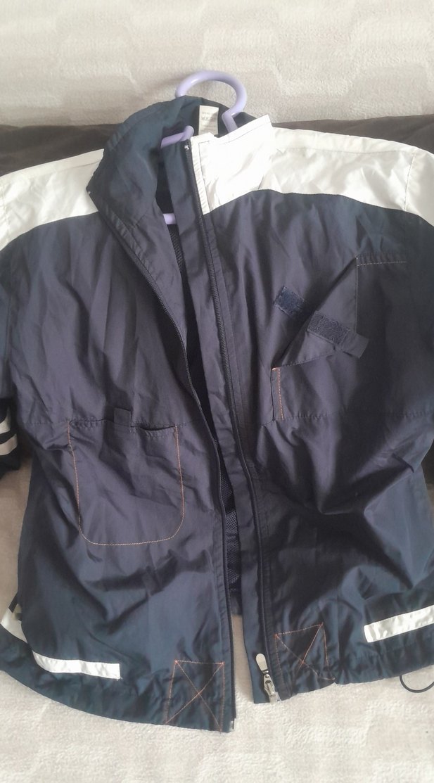 Erkek Çocuk Lacivert Fermuarlı Ceket - Görsel 2