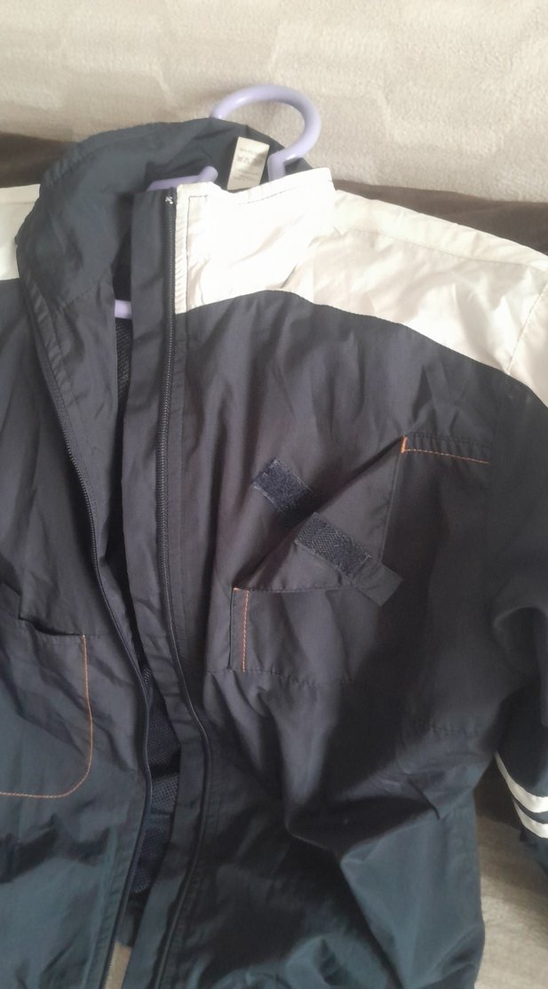 Erkek Çocuk Lacivert Fermuarlı Ceket - Görsel 3