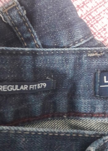 Kemer Detaylı erkek Lacivert Kot Pantolon - Görsel 3