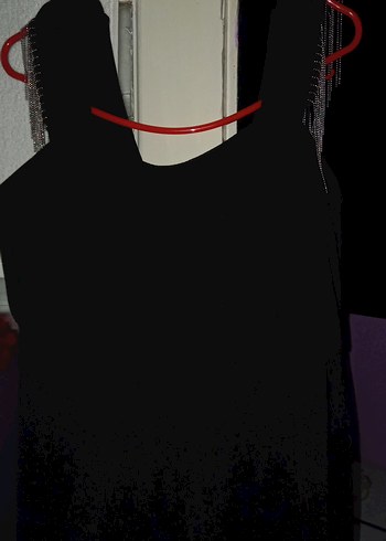 Kırmızı Zincir Detaylı Kadın Vücut Zinciri - Görsel 4