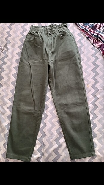 Diğer Yeşil kot pantolon