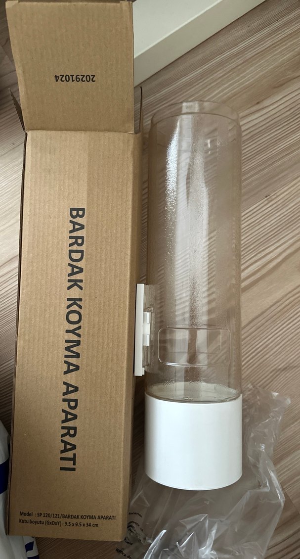 Beyaz Bardak Koyma Aparatı - Görsel 2