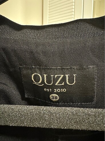 Quzu Ceket siyah