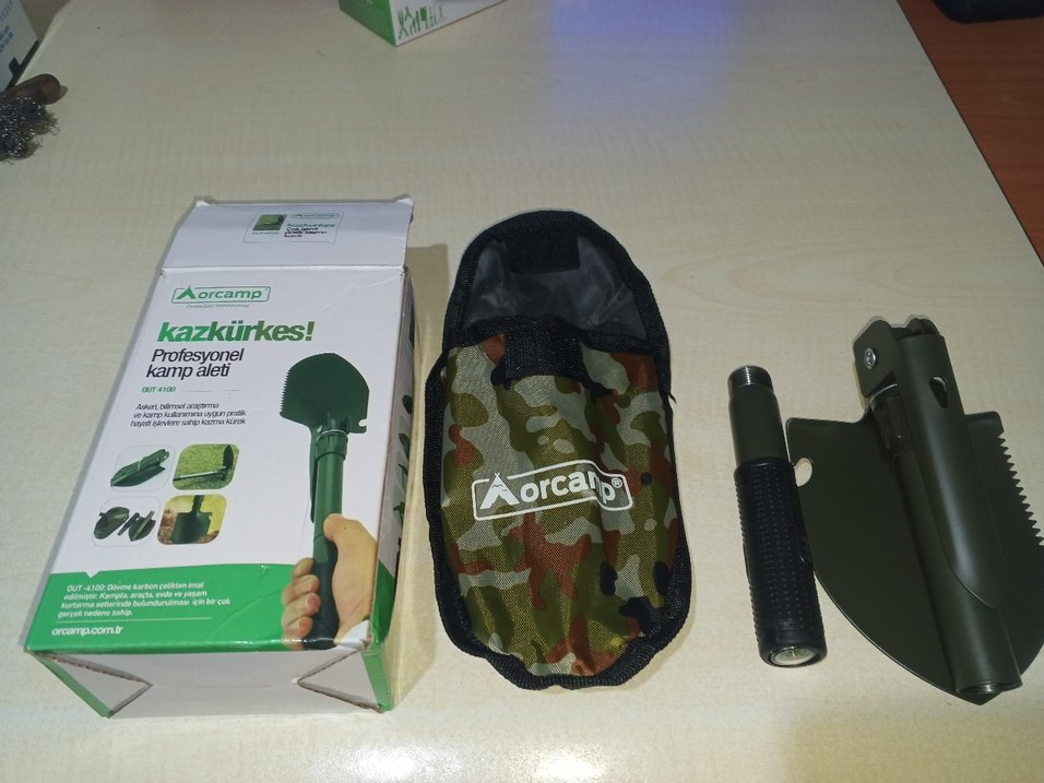 Kamuflaj Desenli kamp aleti - Görsel 2