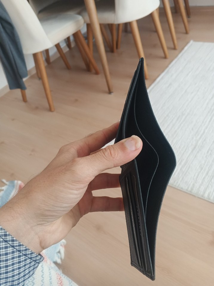 Siyah Erkek Deri Cüzdan Cambridge - Görsel 3