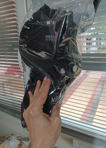 Siyah Motosiklet Diz Koruyucuları - Görsel 4