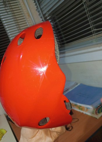 Parlak Kırmızı Avant-Garde Motosiklet Kaskı - Görsel 6